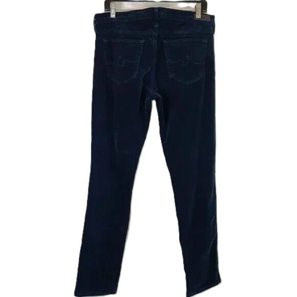 Ag The Stevie Navy Corduroy Ankle Pant Straight Leg Size 32R - Picture 6 of 14